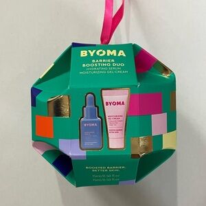 BYOMA Barrier Boosting Duo Skincare Set - Green and Gold